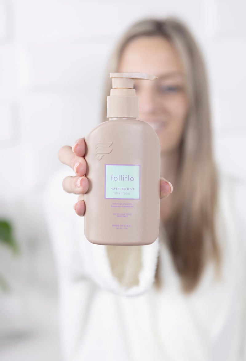 Folliflo Hair Boost Shampoo for Hair Growth and Hair Shedding - Up to 90 Day Supply - Image 3